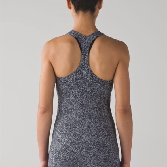Lululemon Gray Racerback Tank Size M - Picture 2 of 9